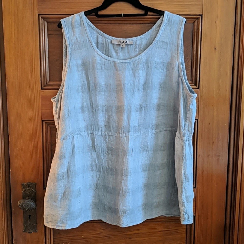 L FLAX  light gray tank top 🤍🤍🤍